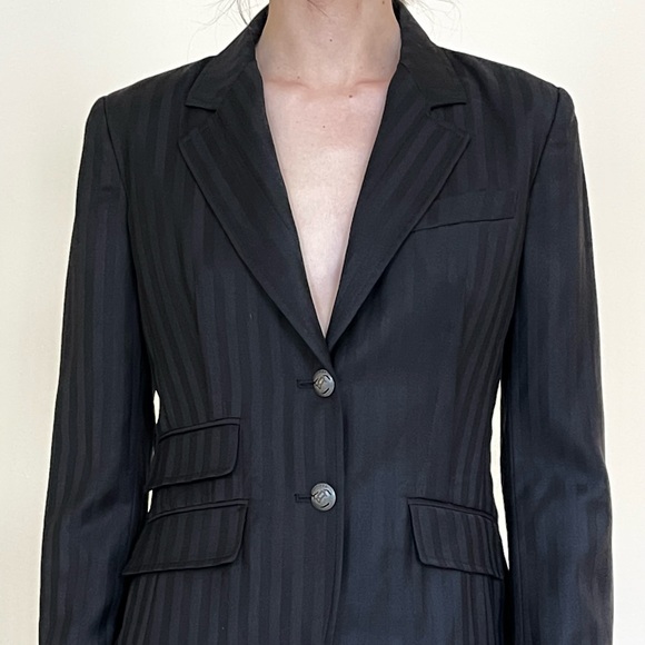Authentic Galliano Women’s Striped Blazer Designed by John Galliano - Picture 1 of 10